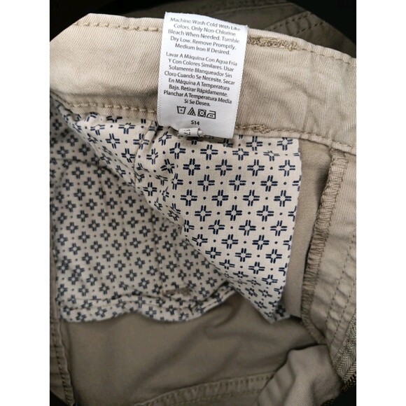 Mens George Khaki Pants 34x30 - Picture 6 of 7